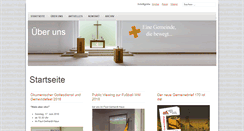 Desktop Screenshot of evangelisch-in-heerdt.de